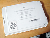 iBook G4　バッテリー