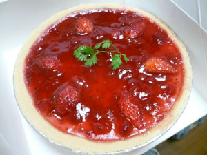 
モロゾフの苺のチーズケーキ